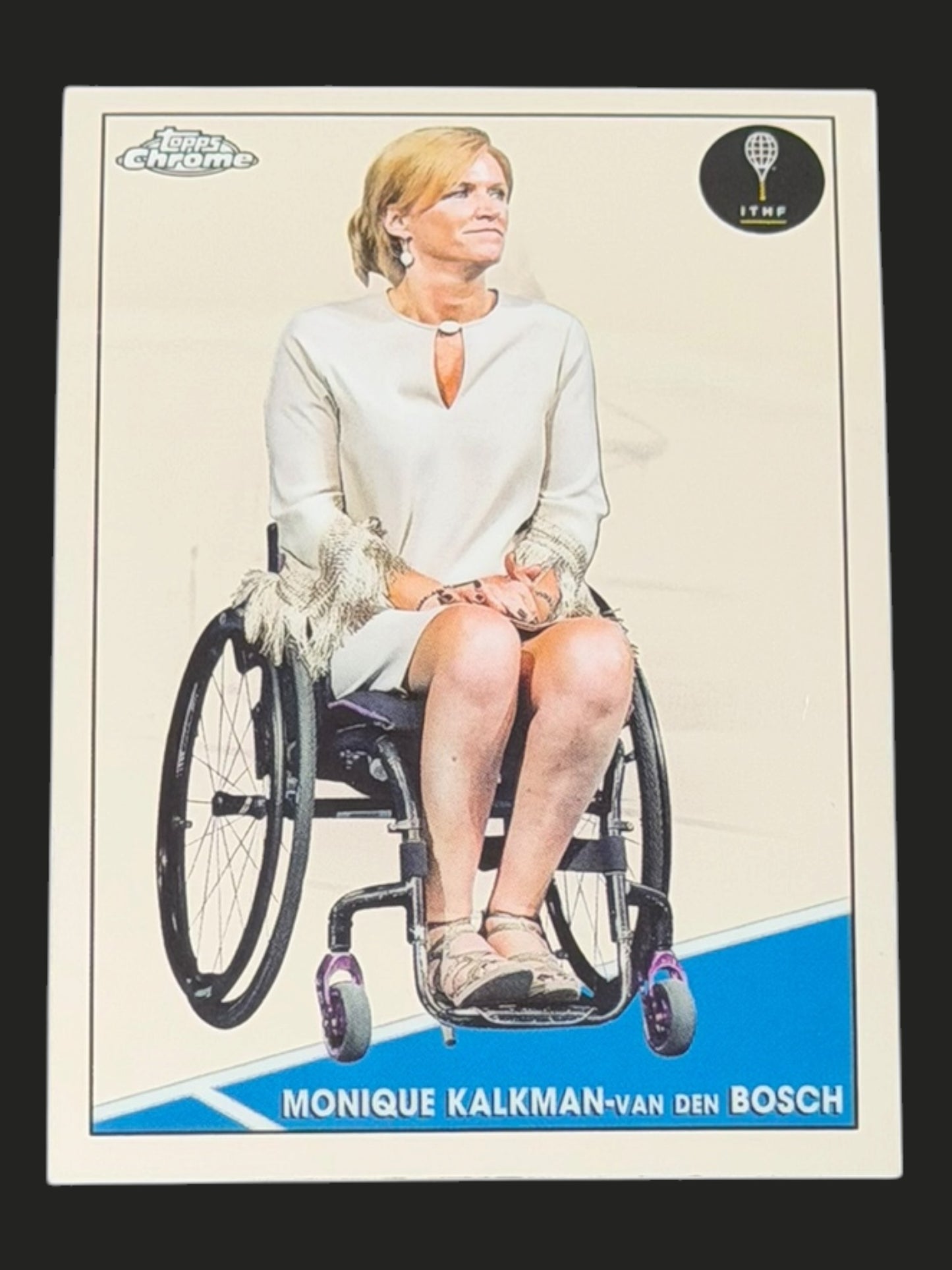 2021 Topps Chrome Tennis Monique Kalkman-Van den Bosch