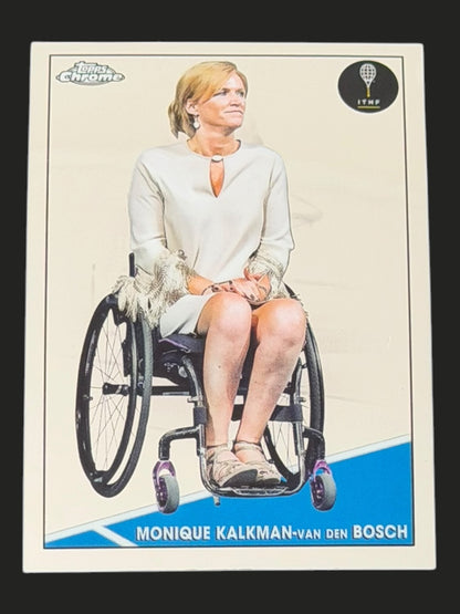 2021 Topps Chrome Tennis Monique Kalkman-Van den Bosch