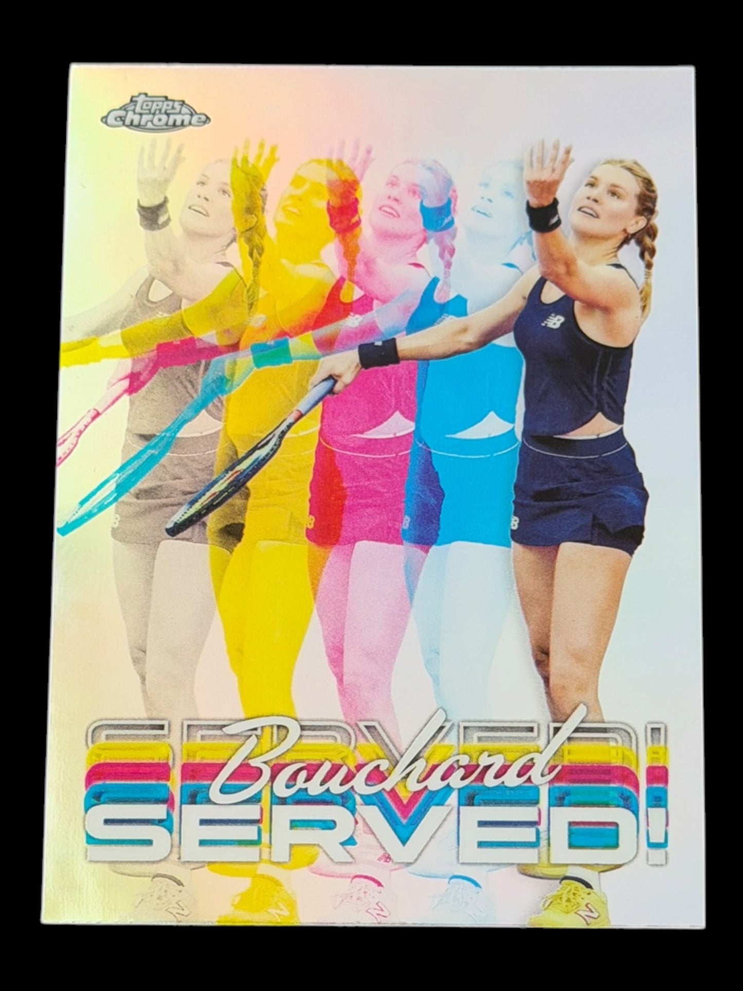 2024 Topps Chrome Tennis Served Genie Bouchard