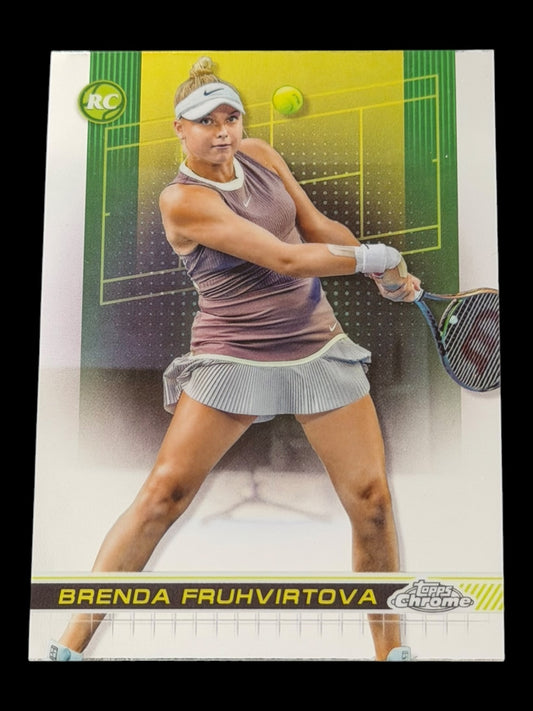 2024 Topps Chrome Brenda Fruhvirtova
