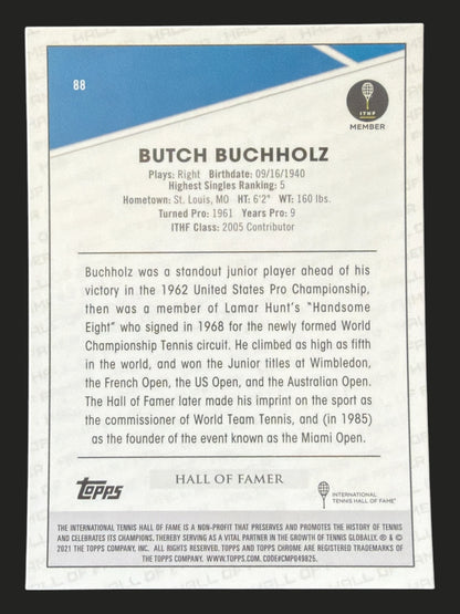 2021 Topps Chrome Tennis Butch Buchholz