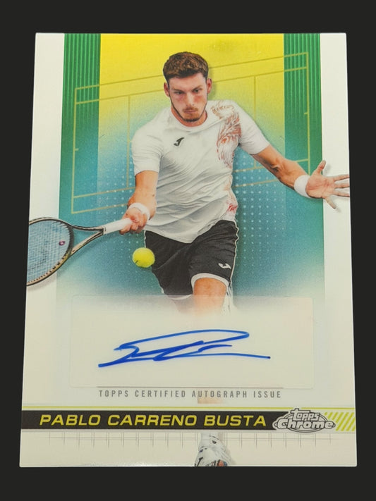 2024 Topps Chrome Autograph Pablo Carreno Busta