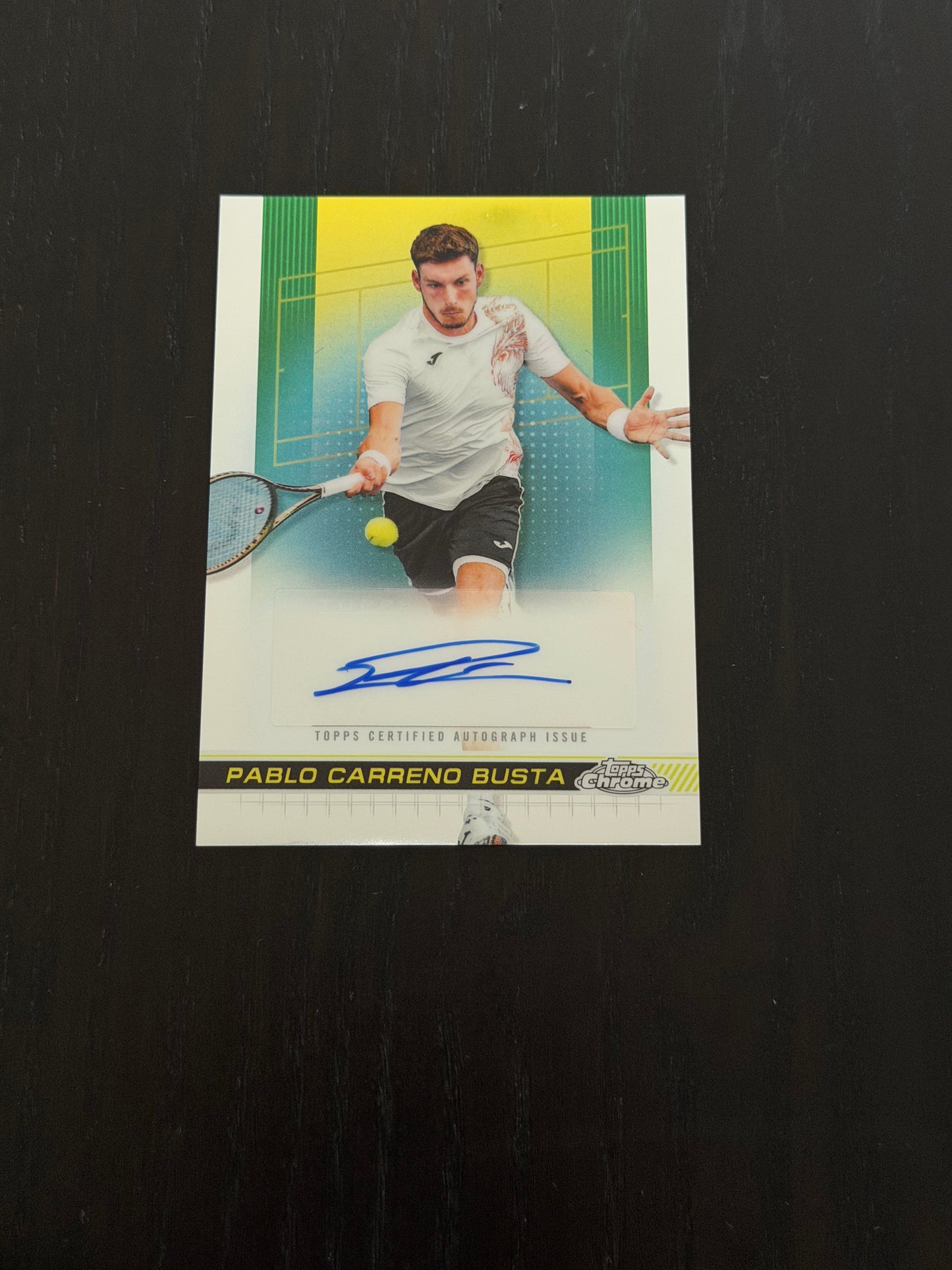 2024 Topps Chrome Autograph Pablo Carreno Busta
