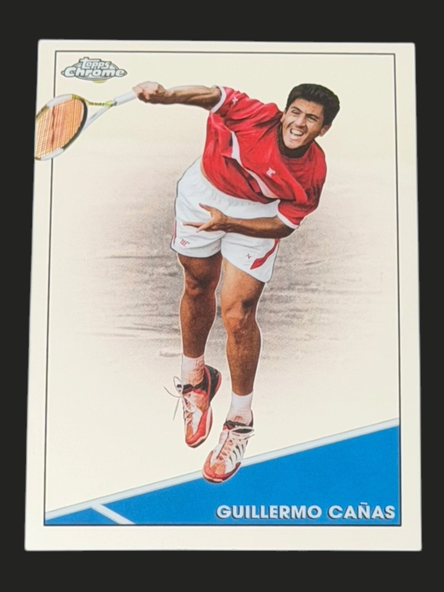 2021 Topps Chrome Tennis Guillermo Cañas