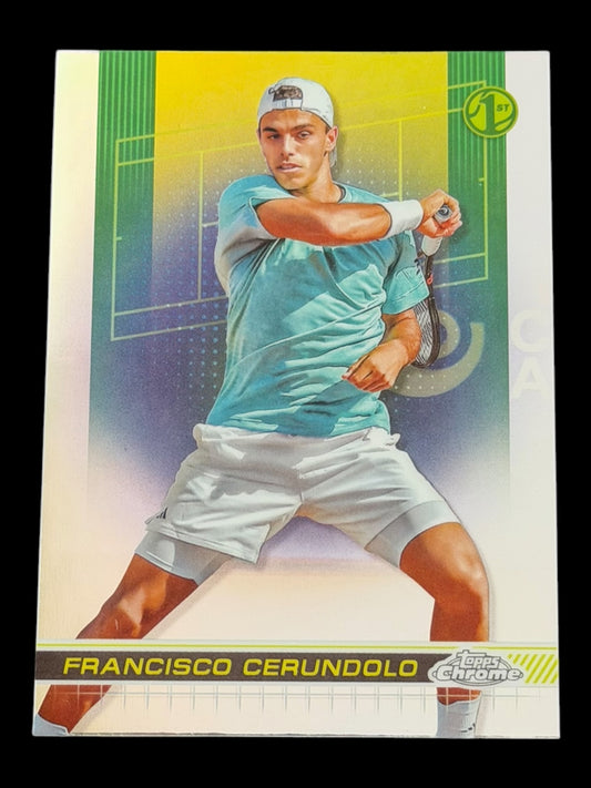 2024 Topps Chrome Refractor Francisco Cerundolo