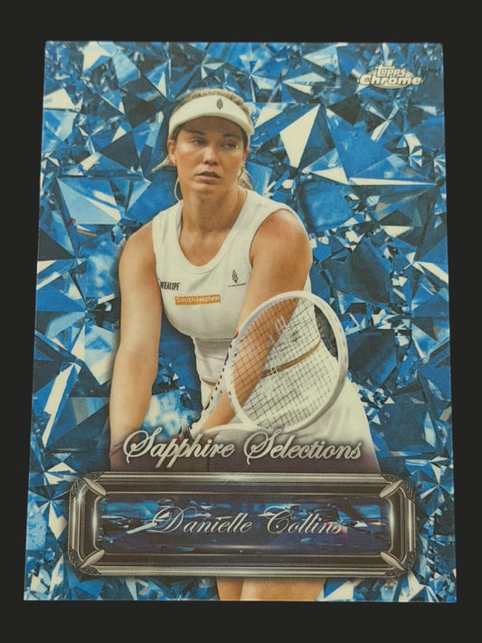 2025 Topps Chrome Sapphire Selections Danielle Collins