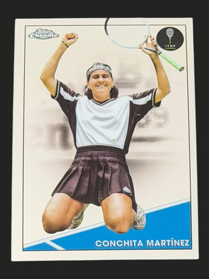 2021 Topps Chrome Tennis Conchita Martínez