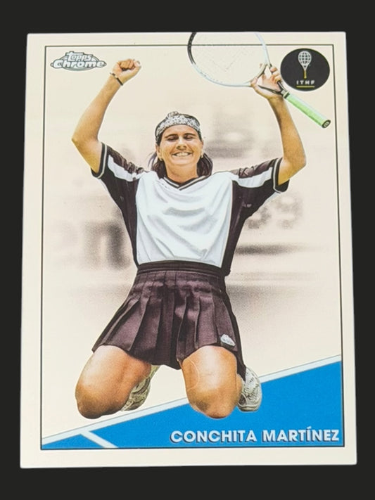 2021 Topps Chrome Tennis Conchita Martínez