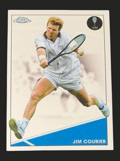 2021 Topps Chrome Tennis Jim Courier