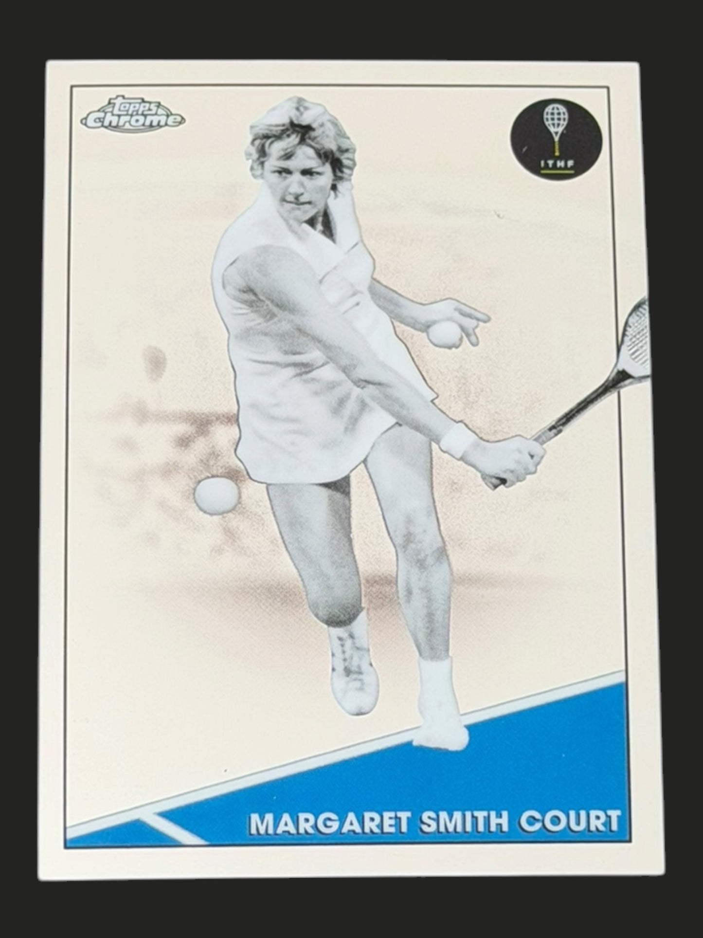 2021 Topps Chrome Tennis Margaret Smith Court