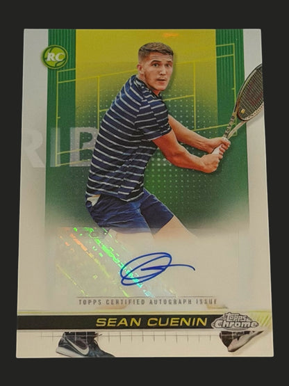 2024 Topps Chrome Autograph Sean Cuenin