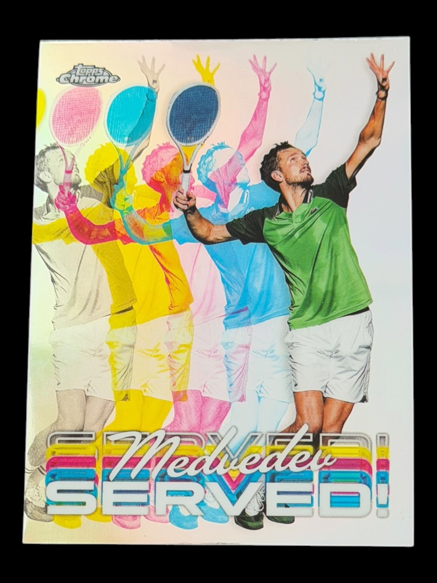2024 Topps Chrome Tennis Served Daniil Medvedev