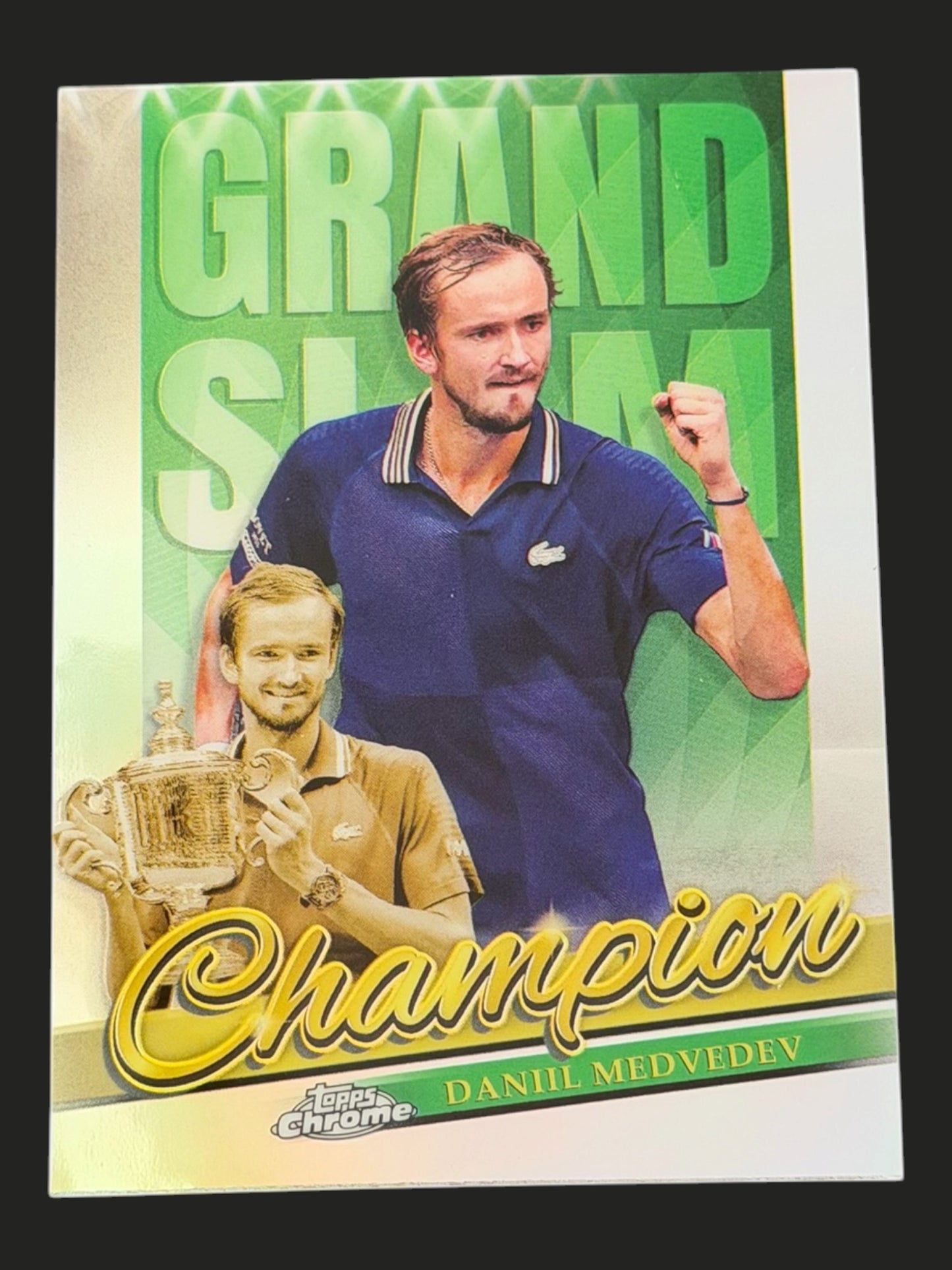 2024 Topps Chrome Tennis Grand Slam Champion Daniil Medvedev