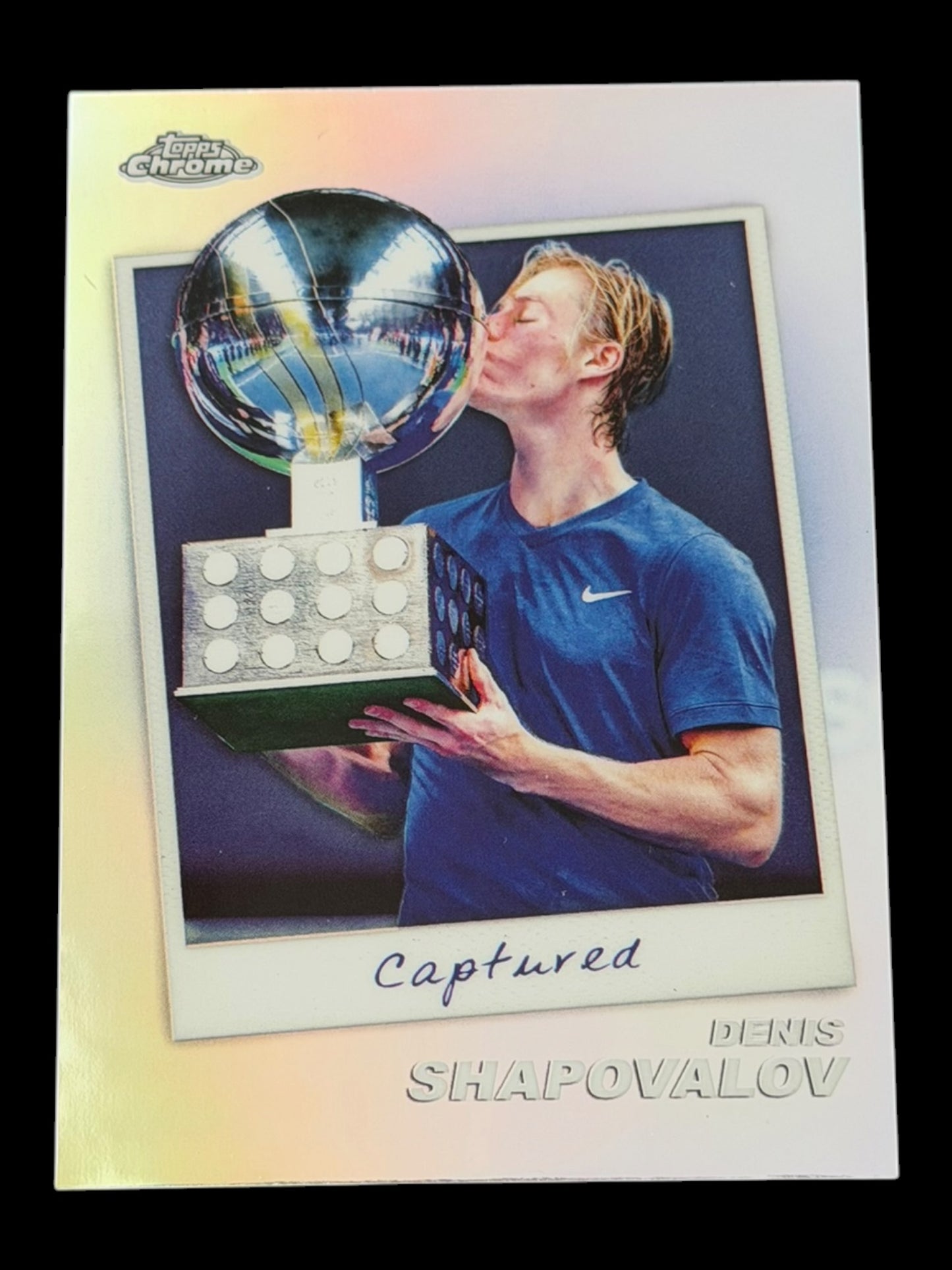 2024 Topps Chrome Tennis Captured Denis Shapovalov
