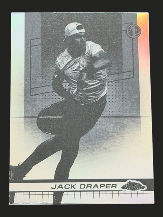 2024 Topps Chrome Negative Refractor Jack Draper