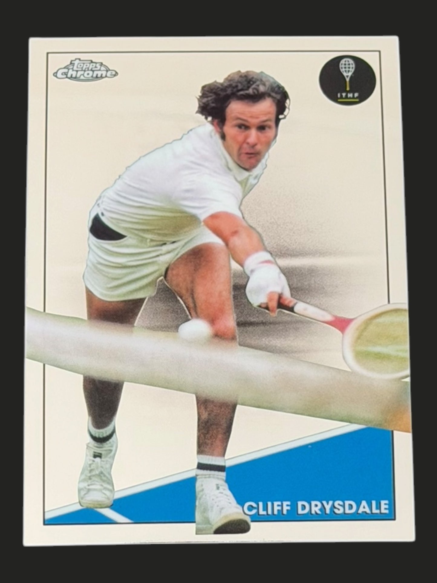 2021 Topps Chrome Tennis Cliff Drysdale