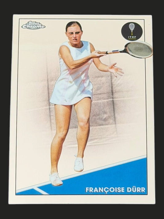 2021 Topps Chrome Tennis Françoise Dürr