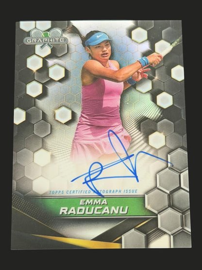 2024 Topps Graphite Autograph Emma Raducanu (B)