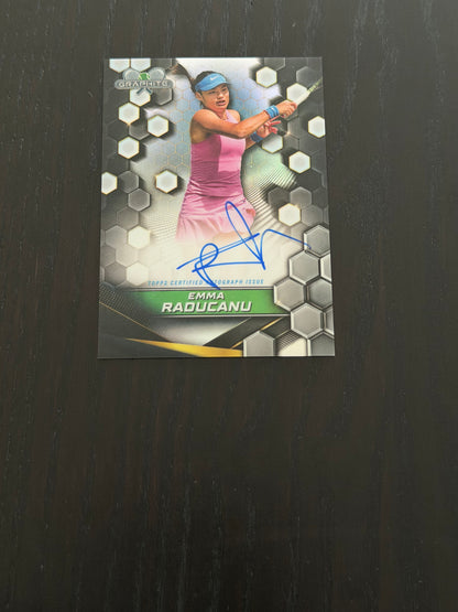 2024 Topps Graphite Autograph Emma Raducanu (B)