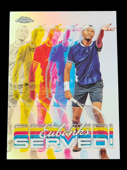 2024 Topps Chrome Tennis Served Chris Eubanks