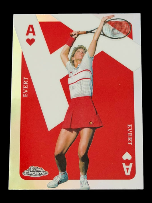 2024 Topps Chrome Tennis Aces Chris Evert