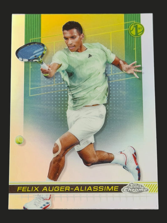 2024 Topps Chrome Refractor Felix Auger-Aliassime