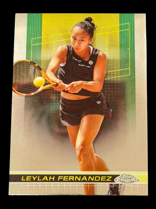 2024 Topps Chrome Leylah Fernandez