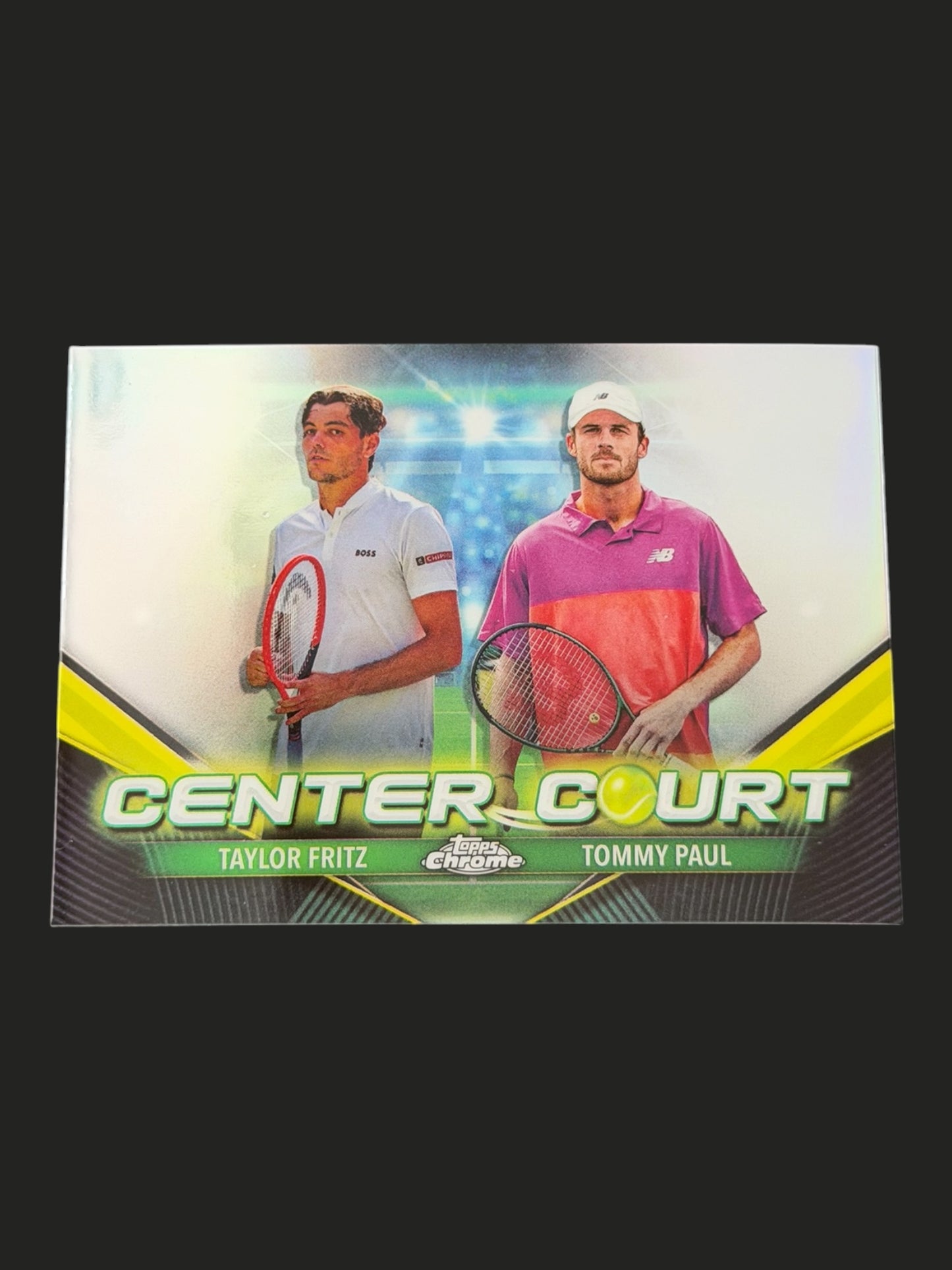 2024 Topps Chrome Tennis Center Court Taylor Fritz & Tommy Paul