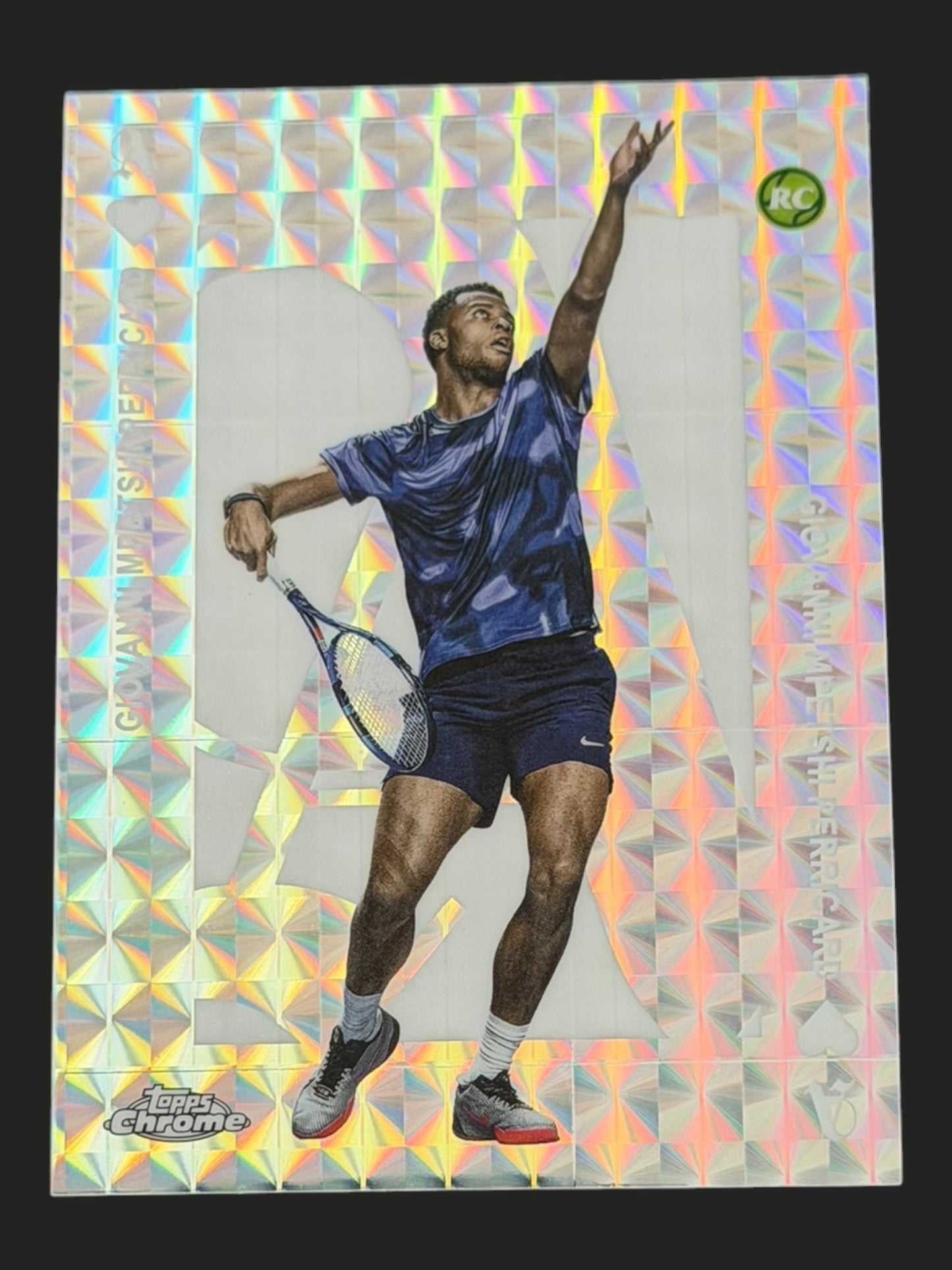 2025 Topps Chrome Tennis Geometric Aces Giovanni Mpetshi Perricard