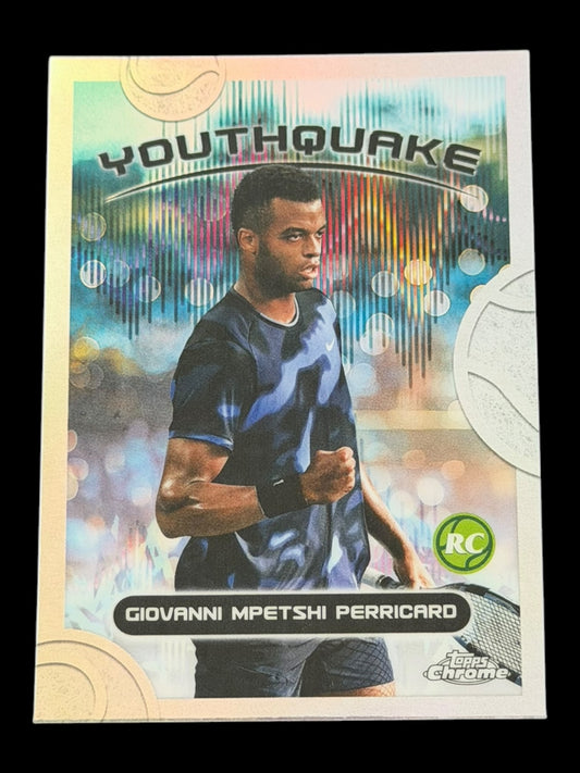 2025 Topps Chrome Youthquake Giovanni Mpetshi Perricard