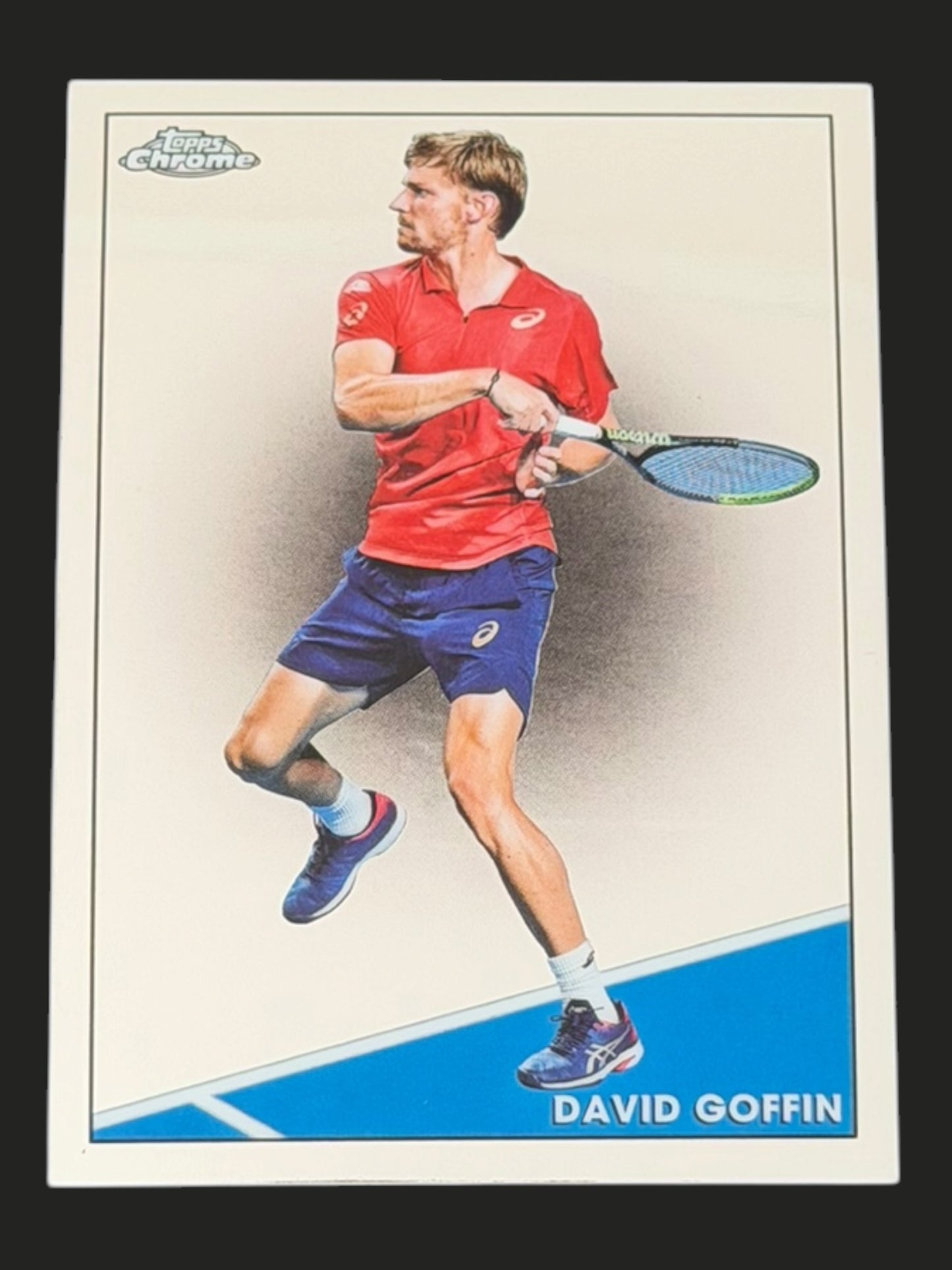 2021 Topps Chrome Tennis David Goffin