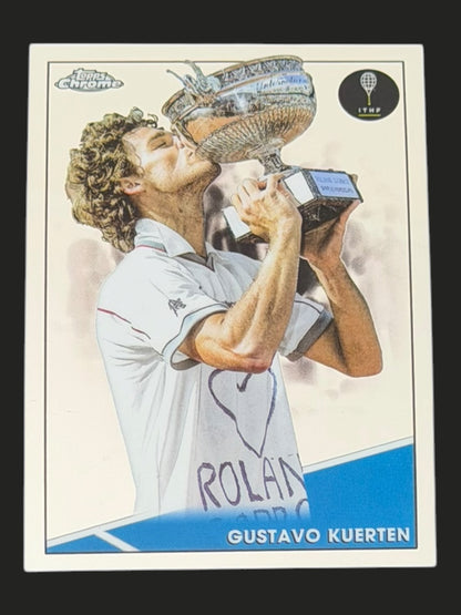 2021 Topps Chrome Tennis Gustavo Kuerten