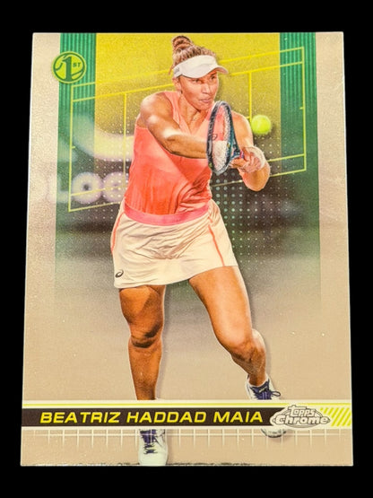 2024 Topps Chrome Beatriz Haddad Maia