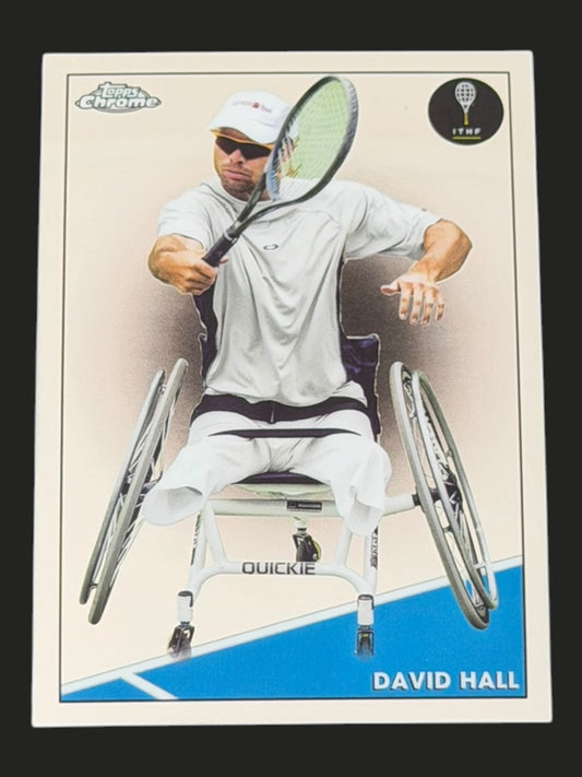 2021 Topps Chrome Tennis David Hall