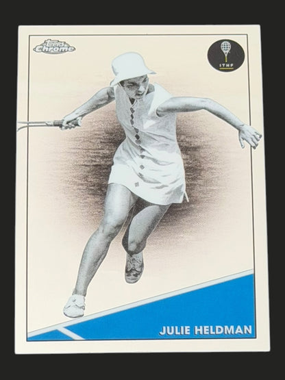 2021 Topps Chrome Tennis Julie Heldman