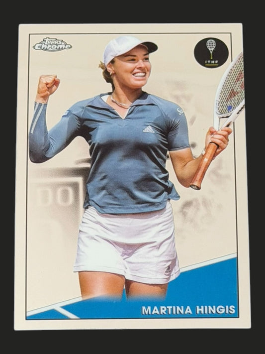 2021 Topps Chrome Tennis Martina Hingis