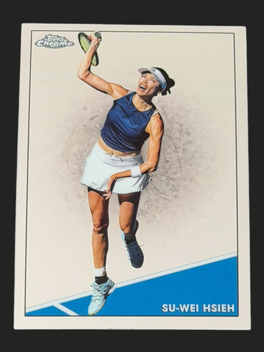 2021 Topps Chrome Tennis Su-Wei Hsieh
