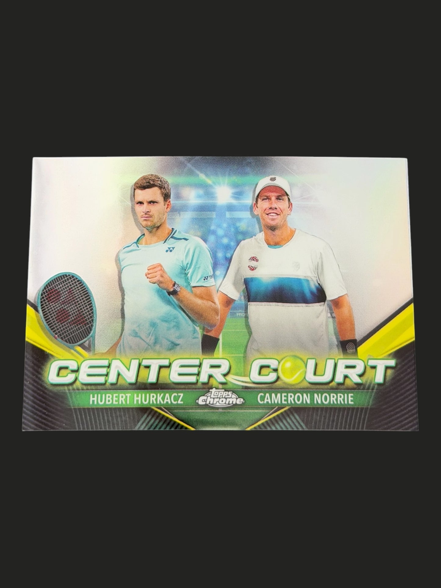 2024 Topps Chrome Tennis Center Court Hubert Hurkacz & Cameron Norrie