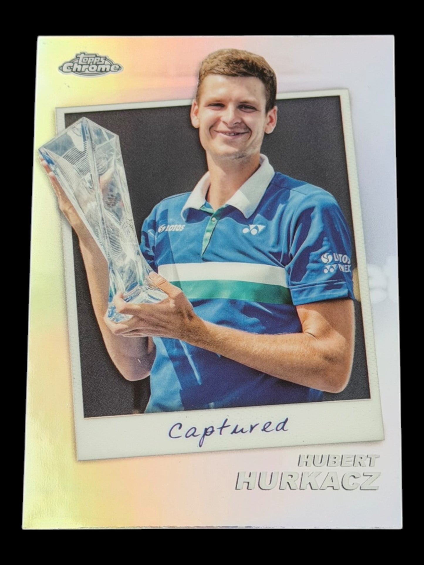 2024 Topps Chrome Tennis Captured Hubert Hurkacz