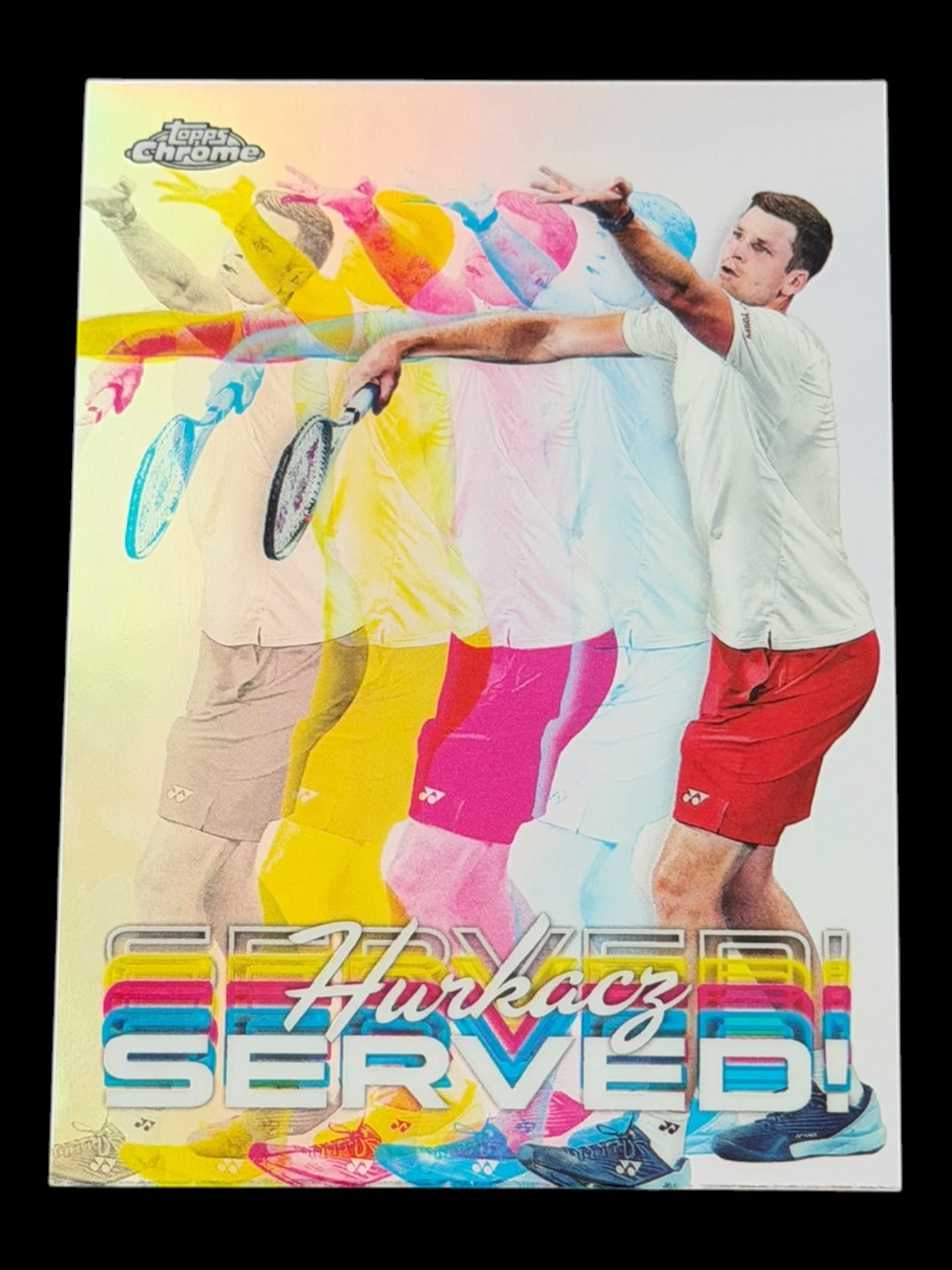 2024 Topps Chrome Tennis Served Hubert Hurkacz