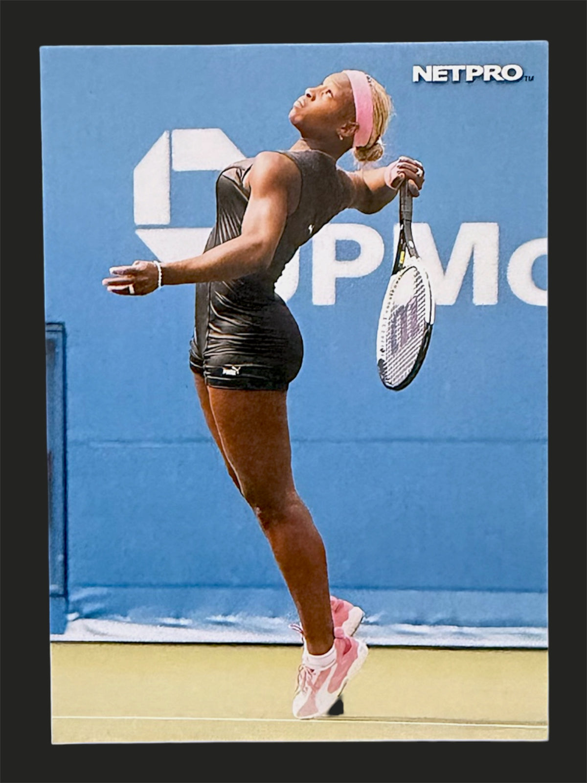 2003 Netpro Serena Williams — Photo Card tennis card