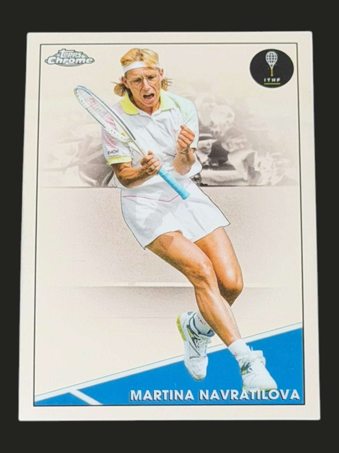 2021 Topps Chrome Tennis Martina Navratilova