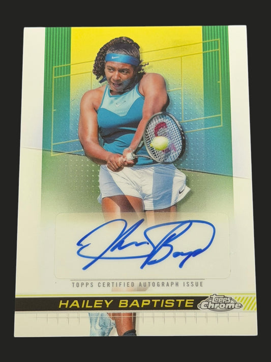 2024 Topps Chrome Autograph Hailey Baptiste