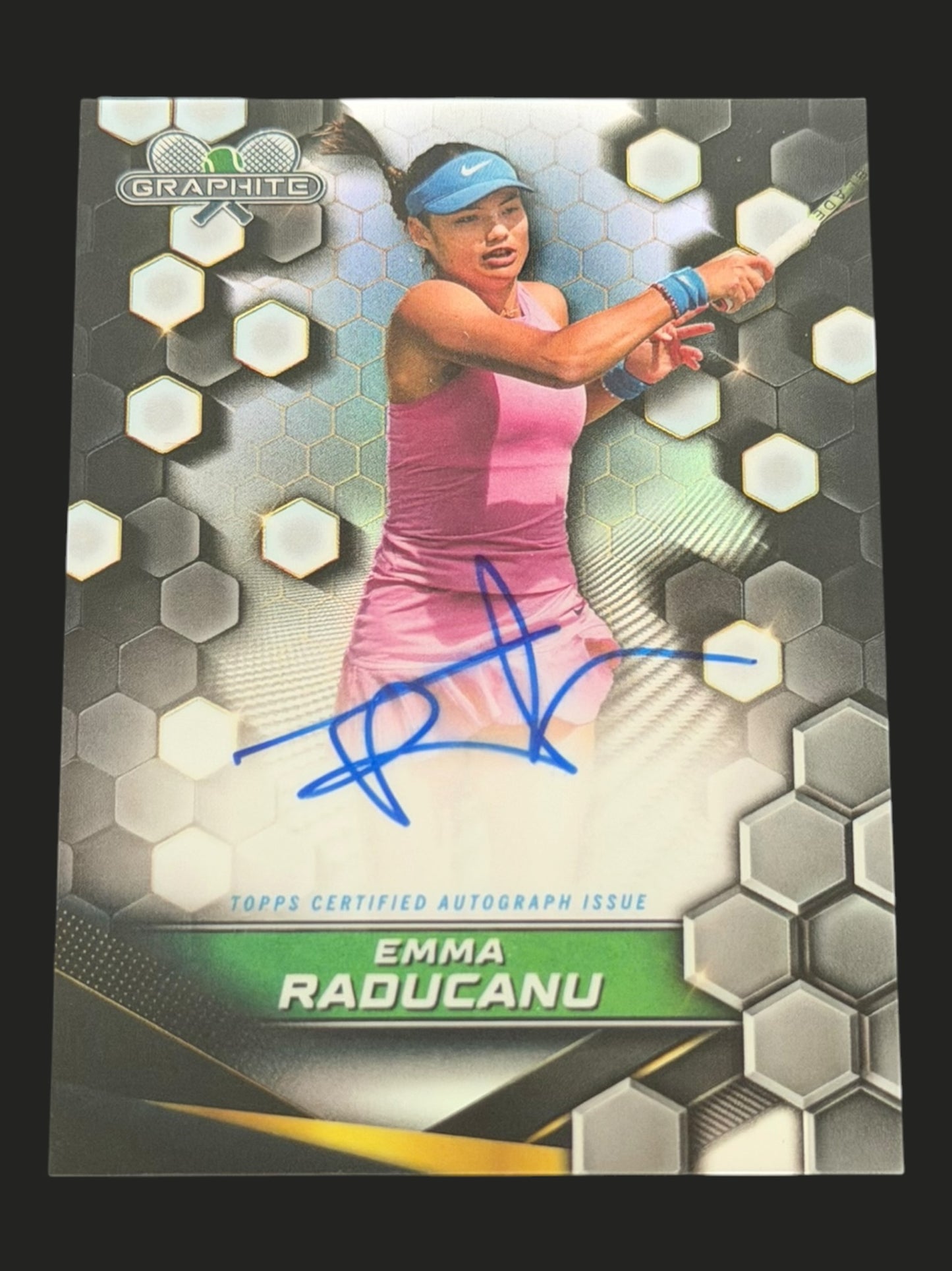 2024 Topps Graphite Autograph Emma Raducanu