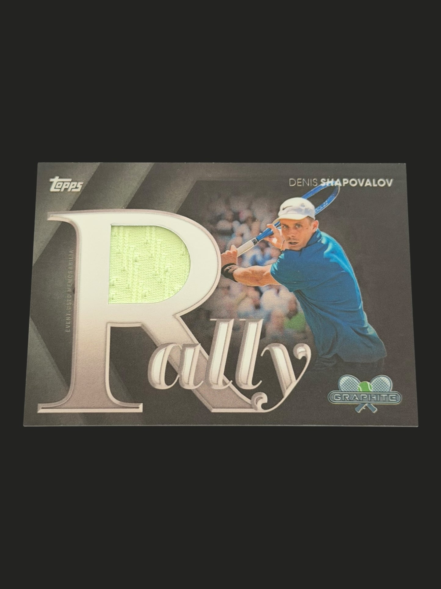 2026 Topps Graphite Rally Relic Denis Shapovalov