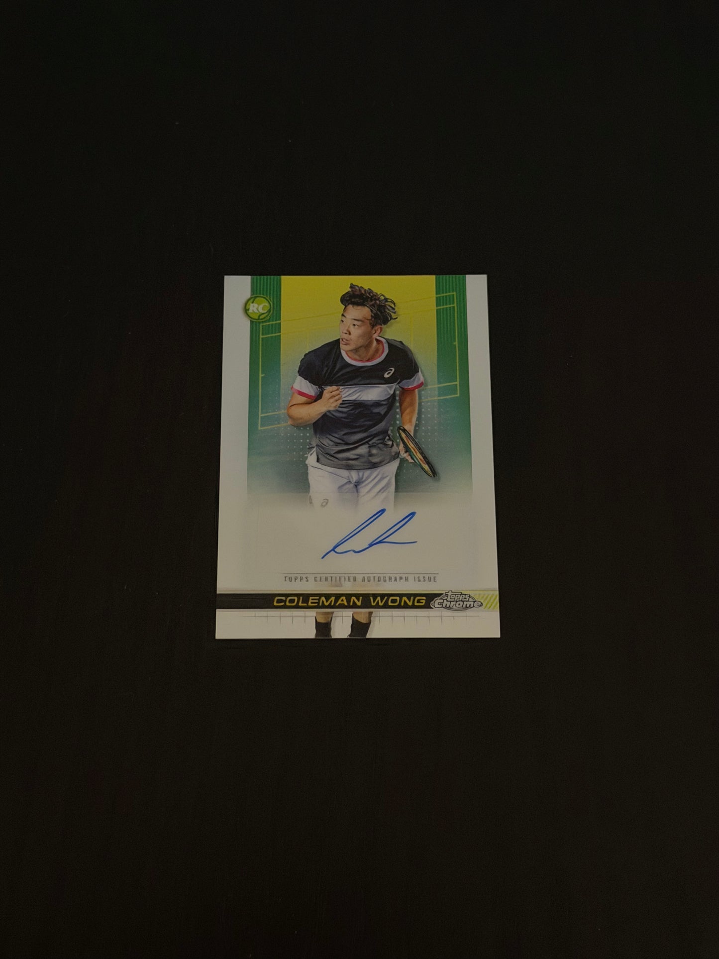 2024 Topps Chrome Autograph Coleman Wong