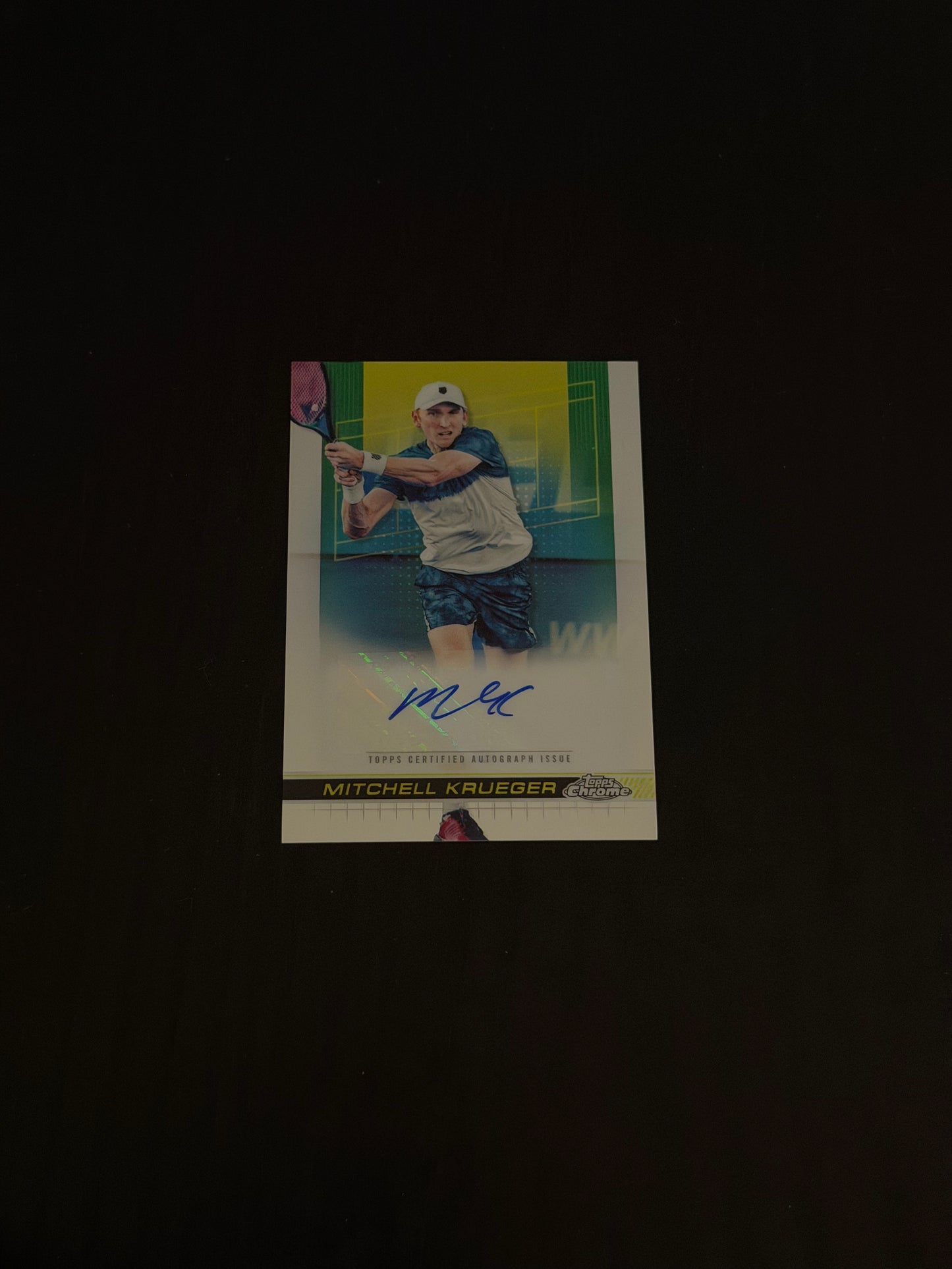 2024 Topps Chrome Autograph Mitchell Krueger