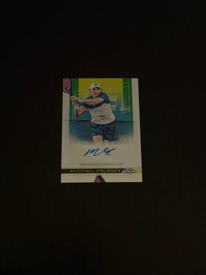 2024 Topps Chrome Autograph Mitchell Krueger