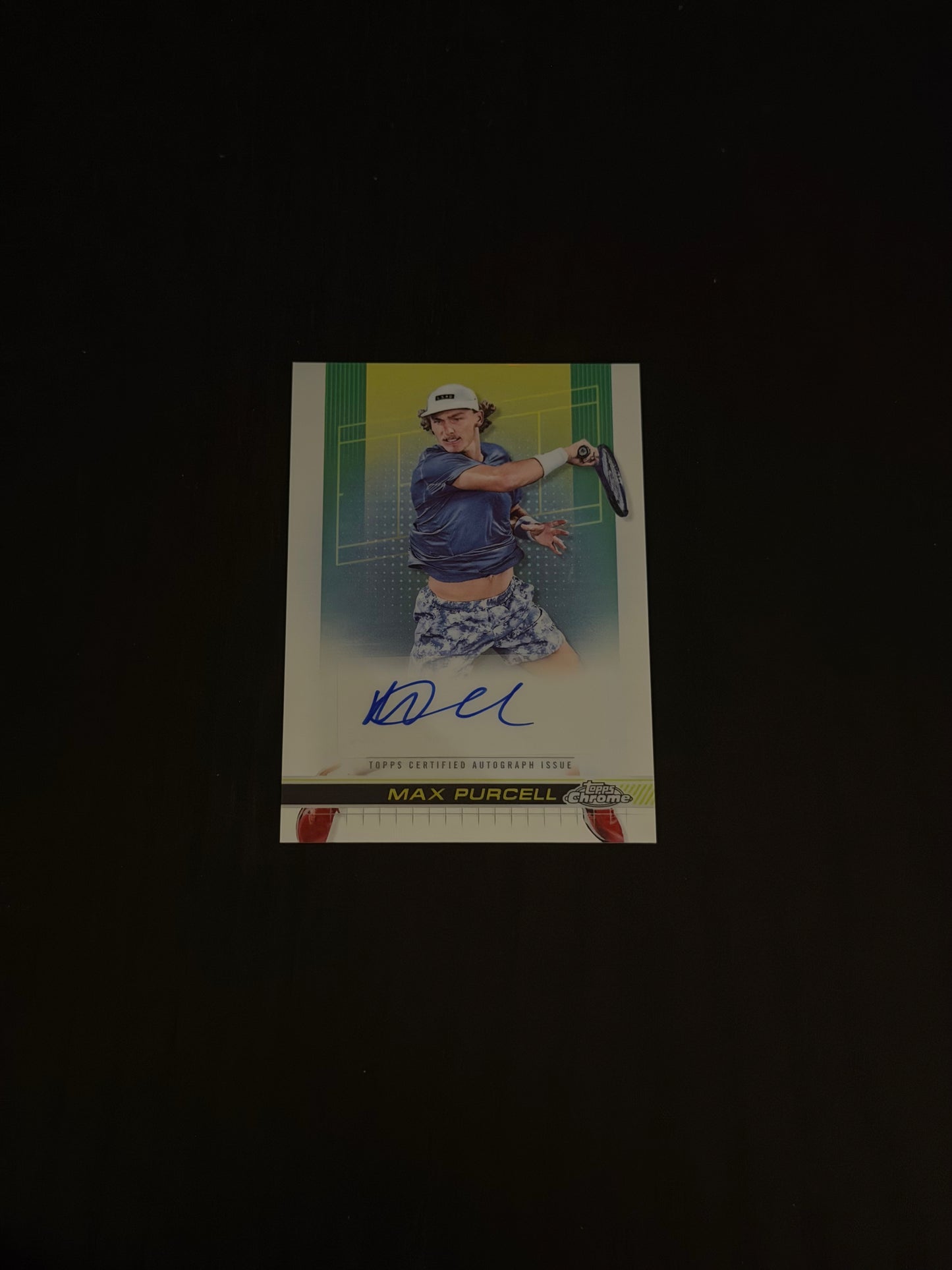2024 Topps Chrome Autograph Max Purcell