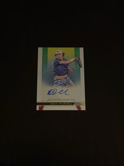 2024 Topps Chrome Autograph Max Purcell